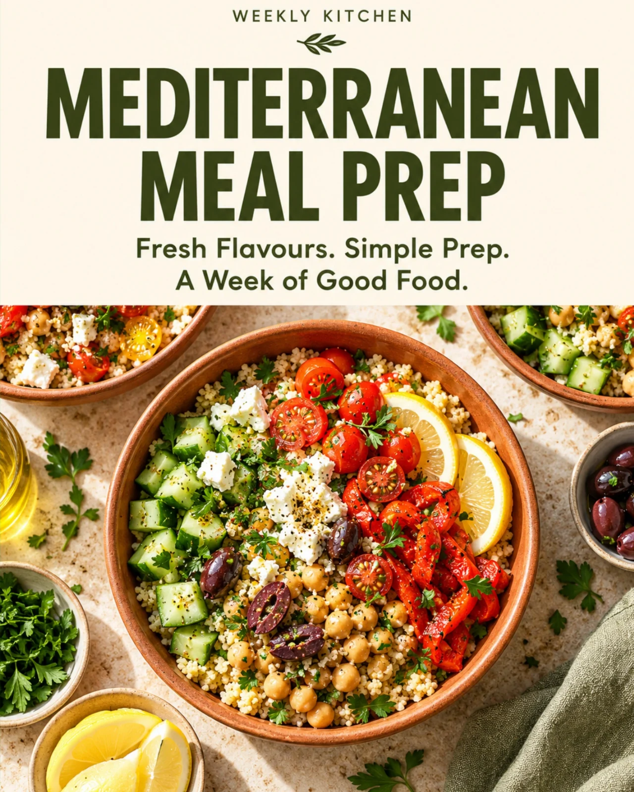 Mediterranean Meal Prep cover